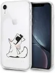 Karl Lagerfeld Karl Lagerfeld KLHCI61CFNRC iPhone Xrhardcase transparent Choupette Fun