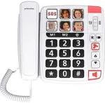 Telefon Swissvoice Xtra1110 Schnurgebundenes Senioren - Wei&szlig;