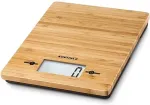 K&ouml;&ouml;gikaal Soehnle Bamboo Countertop Rectangle Electronic kitchen scale