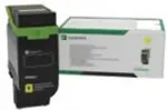 Tooner LEXMARK Gul 2000 sider Toner