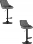 No name BAR CHAIR KAST GREY 85-105X36X34