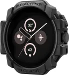 Spigen Kaitse&uuml;mbris Rugged Armor, Google Pixel Watch 3 (41mm) / Watch 2 / Watch, must,