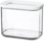 MEPAL Vorratsdose Modula, transparent/wei&szlig;, 1,0 l