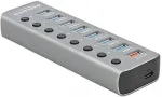DeLOCK USB-jaotur 1x USB-C + 8x USB-A 3.2 Gen1 (63264)