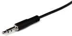 StarTech.com MU2MMFS, 3.5mm, 3.5mm, Male/Female, Black