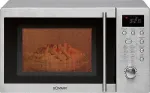 Mikrolaineahi Clatronic Bomann MWG 2211 U CB - Mikrowellenger&auml;t mit Grill - Unterbau - 20 Liter - 800 W - Edelstahl (622111)