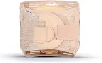 REHA FUND Lumbosacral Support Belt with Tightening Straps Lumbo O-1431/4XL REHAFUND, Beige