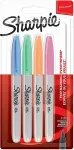 Sharpie Marker Fein Rundspitze F 4er Pastel Farben Blister
