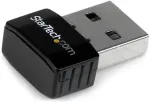 V&otilde;rgukaart StarTech.com USB 2.0 300 Mbps Mini Wireless-N Network Adapter - 802.11n 2T2R WiFi Adapter