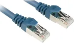 SHARKOON RJ45 CAT.6 SFTP Network Cable - Blue - 1.5m