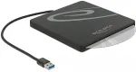 DELOCK External enclosure for 5.25? Slot-in Slim SATA Drives 9.5 / 12.7 mm to USB Type-A male, drive enclosure (black)