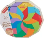 Mattel Fisher-Price Wooden Mandala Puzzle (40 pieces)