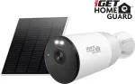IGET HGWBK355S - WiFi 2K IP camera, for iGET HGWNK108402S set, solar panel, 9000 mAh battery