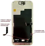 APPLE Display for iPhone 15 Pro, LTPO Soft OLED, 120Hz