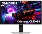 Monitor SAMSUNG G81SF computer 68.6 cm (27") 3840 x 2160 pixels 4K Ultra HD OLED Silver