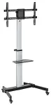 EQUIP 650630 TV-Bodenst&auml;nder Min. 94 cm (37") Max. 2,18 m (86") Max. VESA 600 x 400 mm 50 kg Silber