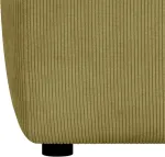 Home4you Nurgadiivan LEHTE parem nurk, roheline, 250x100/200xH75cm
