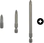 Bosch 3pcs PH Screwdriver Bit PH2 XH 25mm