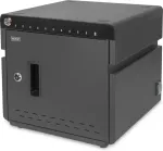 Digitus Mobiler Desktop Ladeschrank f&uuml;r 10 Notebooks/Tablets bis 13 Zoll, UV-C, USB-C