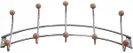 TORO 320207 home storage hook Indoor Towel hook Chrome, Wood 1 pc(s)