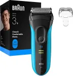 Braun Philips - Seeria 3+ Elektriline habemeajamismasin t&auml;ppisl&otilde;ikuriga m&auml;rg- ja kuivkasutuseks 3040S - Blue 8700216735865