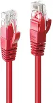 LINDY Patchkabel Cat6 U/UTP punane 3.00m