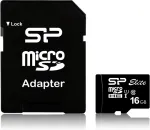 M&auml;lukaart Silicon Power Elite memory card 16 GB MicroSDHC Class 10 UHS-I