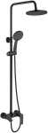 No name SHOWER COLUMN DOKOS W BATH MIXER BLACK