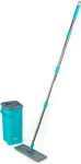 Beldray LA067234NPUF Anti-bac Flat Head Mop & Bucket Set