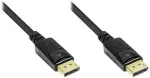 Alcasa Good Connections Kabel DP1.2 4K/UHD @60Hz schwarz 1m
