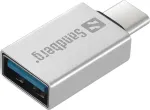 SANDBERG 136-24 USB-C > USB 3.0 (ST-BU) Adapter Silver
