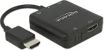 DELOCK AV-adapter HDMI - Toslink Black (62784)