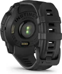 Garmin Instinct&reg; 3 Solar Tactical Edition 45mm Schwarz mit Silikon-Wechselarmband 22 mm Schwarz