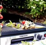 ROMMELSBACHER table grill BBQ 2003&nbsp;(black / stainless steel, 1,900 watts)