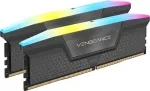M&auml;lu CORSAIR DDR5 - 64GB - 6000 - CL - 30 (2x 32 GB) dual kit, RAM (grey, CMH64GX5M2B6000Z30, Vengeance RGB)