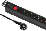 QOLTEC 54469 Power strip for RACK 1U