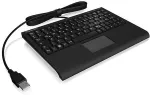 Klaviatuur Keysonic ACK-3410 (US) Super-Mini Smart-Touchpad