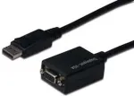 Assmann DIGITUS DisplayPortAdapter DPort -> VGA HD15 St/Bu 0.15m bulk