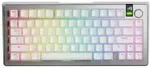 Klaviatuur Glorious Gaming GMMK 3 PRO 75% Prebuilt Wireless Silver - US
