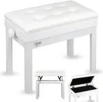 V-TONE PB4 WH ława do pianina keyboardu biała tapi