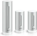 NETATMO Home Vejrstation Tr&aring;dl&oslash;s Indend&oslash;rs Udend&oslash;rs Gr&aring; aluminium