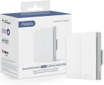 Aqara Smart Wall Switch H1 Double (no neutral), grey