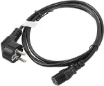 LANBERG Netzkabel CEE 7/7 90&deg;->CEE 320 C13 1,8m