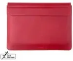 No name Etui Fixed Sk&oacute;rzane etui FIXED Oxford dla Apple MacBook Pro 14" (2021/2023/2024) czerwony