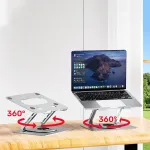 UNITEK OT180SL01 360&deg; adjustable laptop stand 10-16"