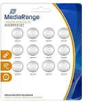 MediaRange Batterie Knopfzelle-Set Lithium 12Stk.