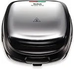 Tefal SW341D12 sandwich maker 700 W Black,Stainless steel