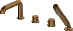 Deante 4-hole bathtub faucet with shower set