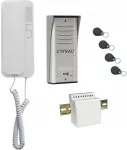 Orno INTERCOM CYFRAL COSMO 1-TENANT SILVER