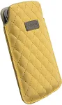 Krusell Kott Avenyn, Apple iPhone 4 / 4S, L, kollane,